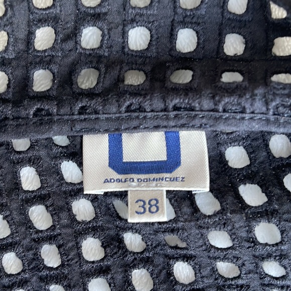 ALDO MARTINS Cutout mesh cotton moto jacket - Picture 9 of 10